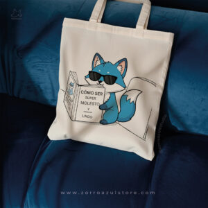 Totebag “Cómo Ser Súper Molesto y Lindo” – Zorro