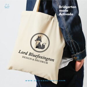 Totebag “Lord Bluefoxington” – Zorro