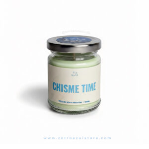Vela Aromática de Soya 100 ml “Chisme Time”