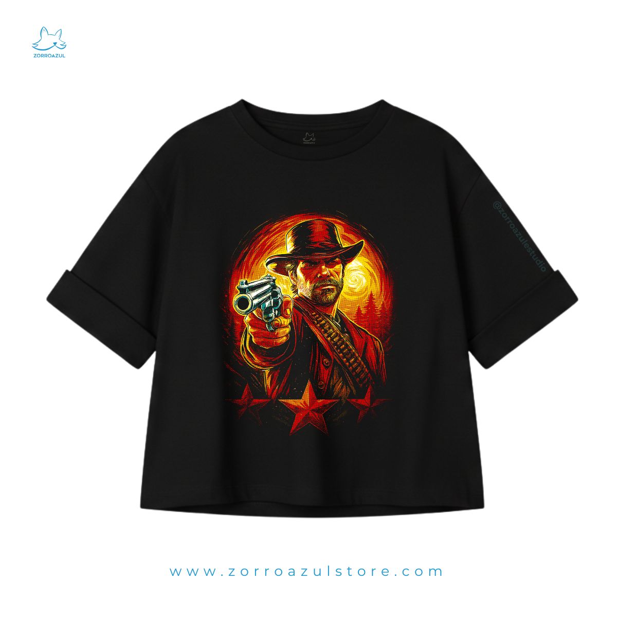 Camiseta Japonesa Red Dead Redemption 2 - Image 2