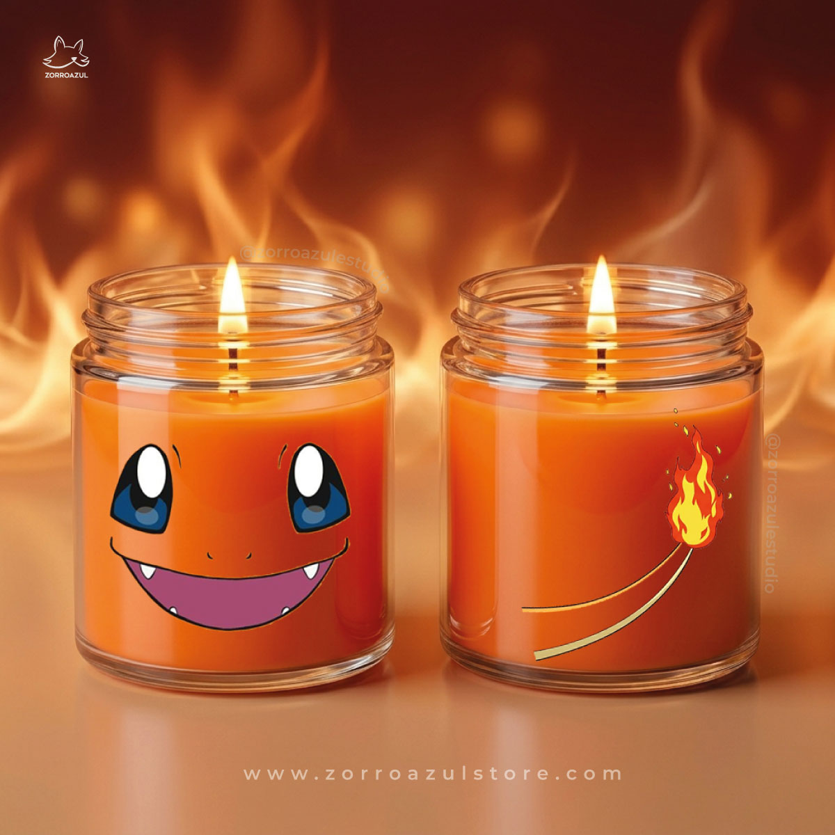 Vela Charmander Fuego Dulce 🔥