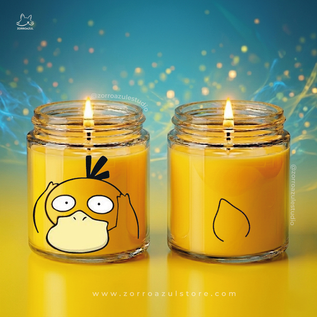 Vela Psyduck #054 – Esencia Calmante 💧