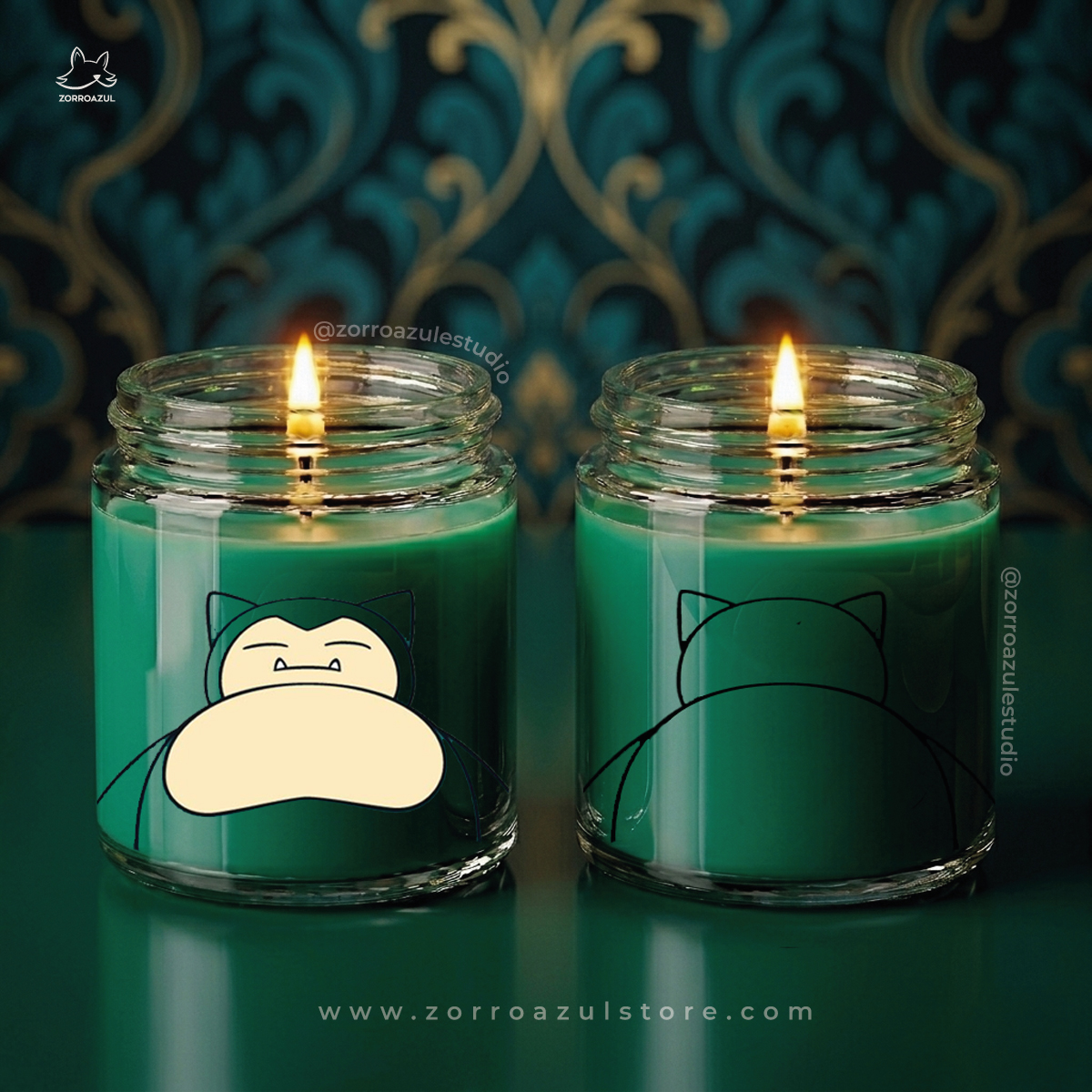 Vela Snorlax #143 – Esencia Relajante 😴