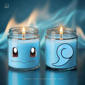 Vela Squirtle #007 Frescura Marina💧