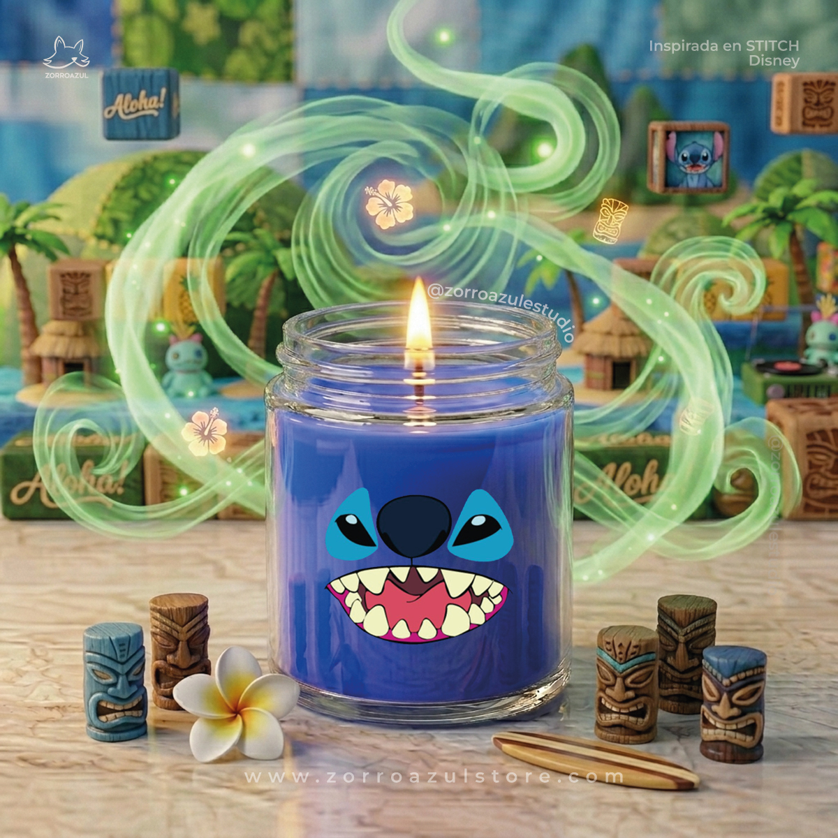 Vela Stitch – Esencia Galáctica 💙✨